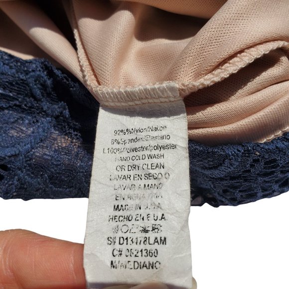 Mystic Navy Lace Mini Bodycon Dress - Picture 7 of 7